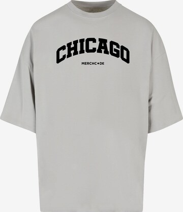 Maglietta 'Chicago' di Merchcode in grigio: frontale