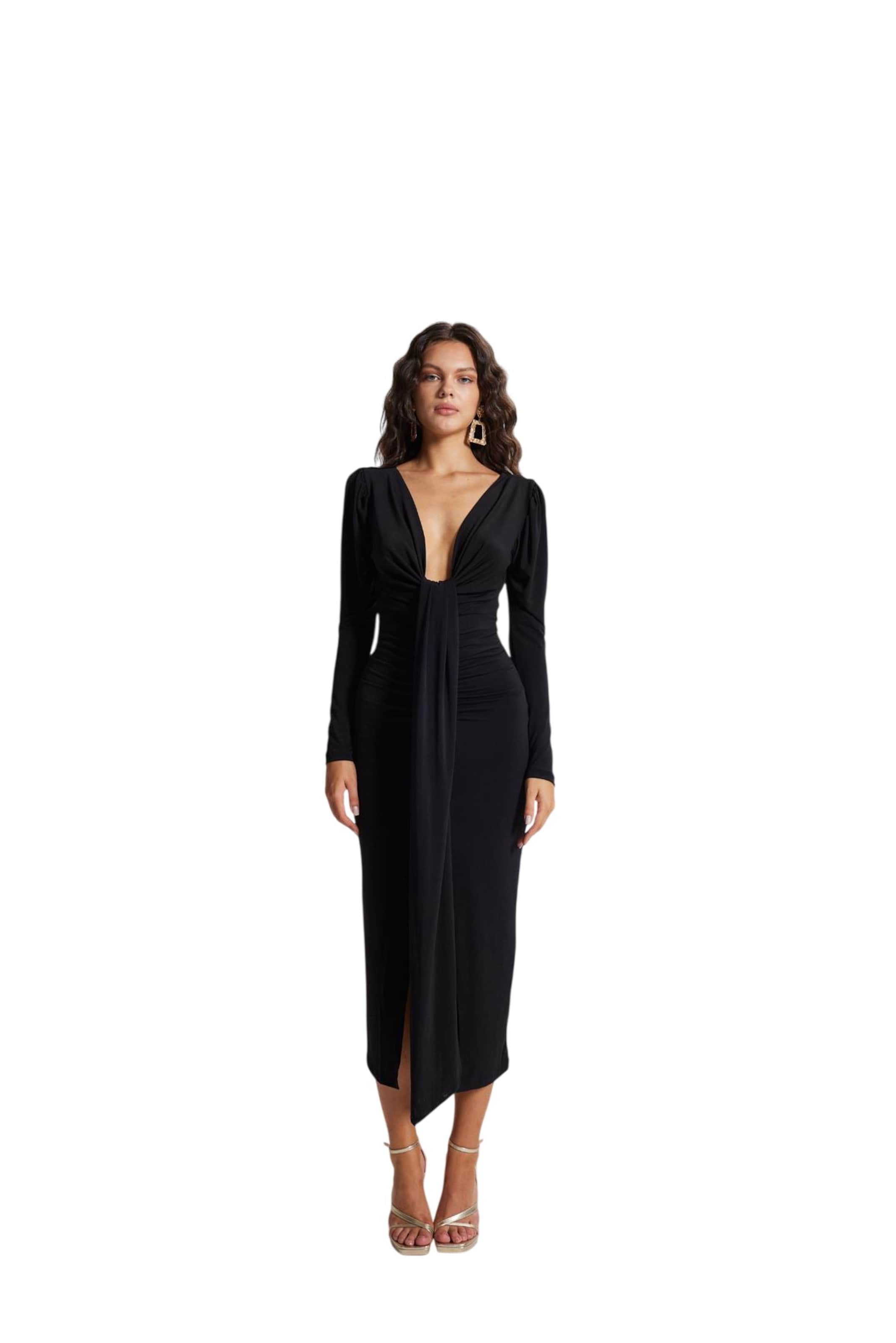 HOLLY LOLLY Kleid in Schwarz