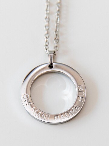 Divasya Necklace 'Om Mani Padme Hum' in Silver