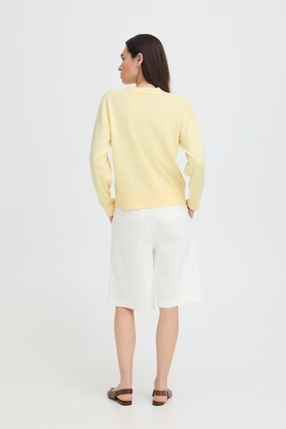 b.young Strickjacke 'BYMmorla' in Gelb