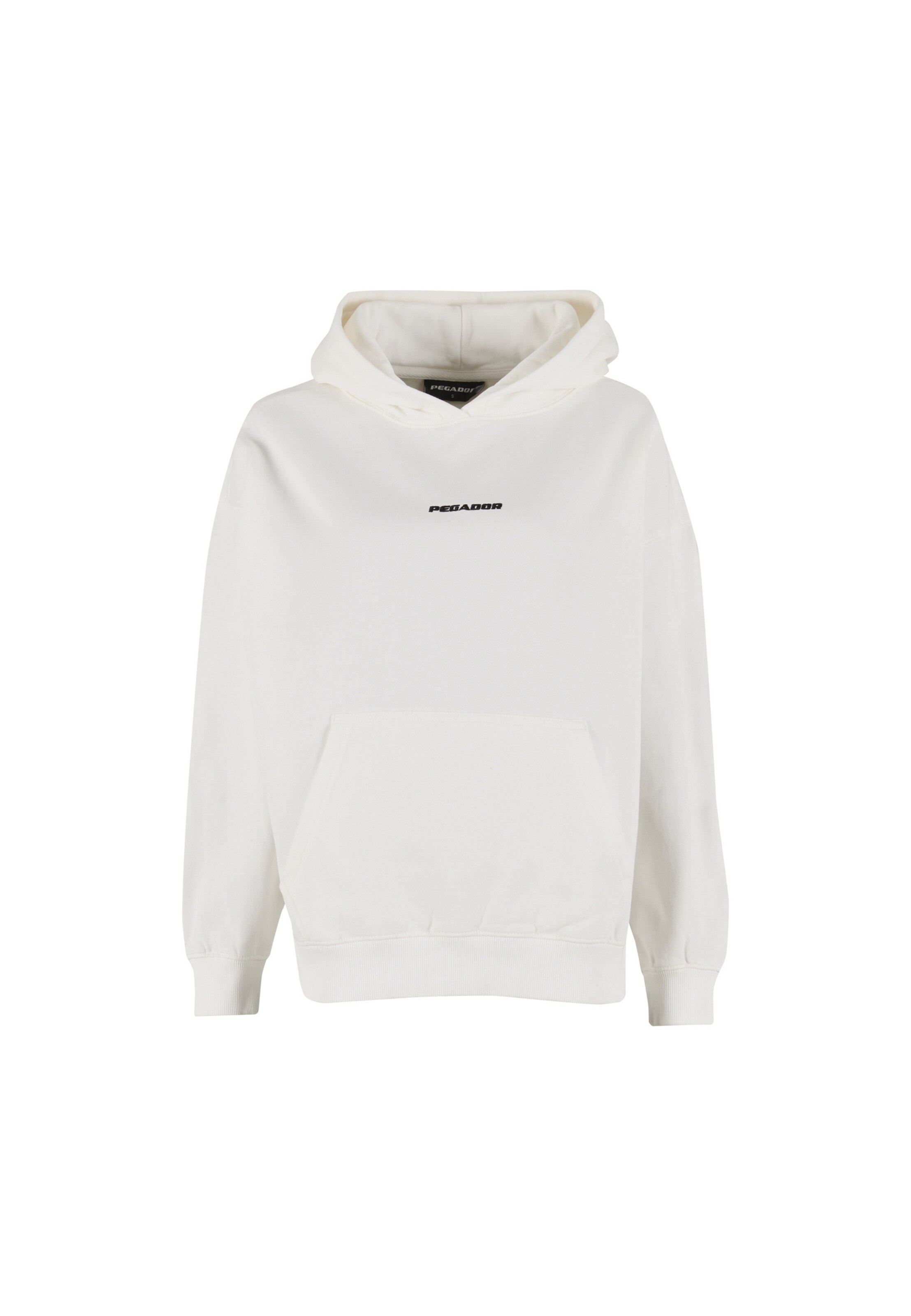 Sweat-shirt 'Clarita' Pegador en blanc : devant