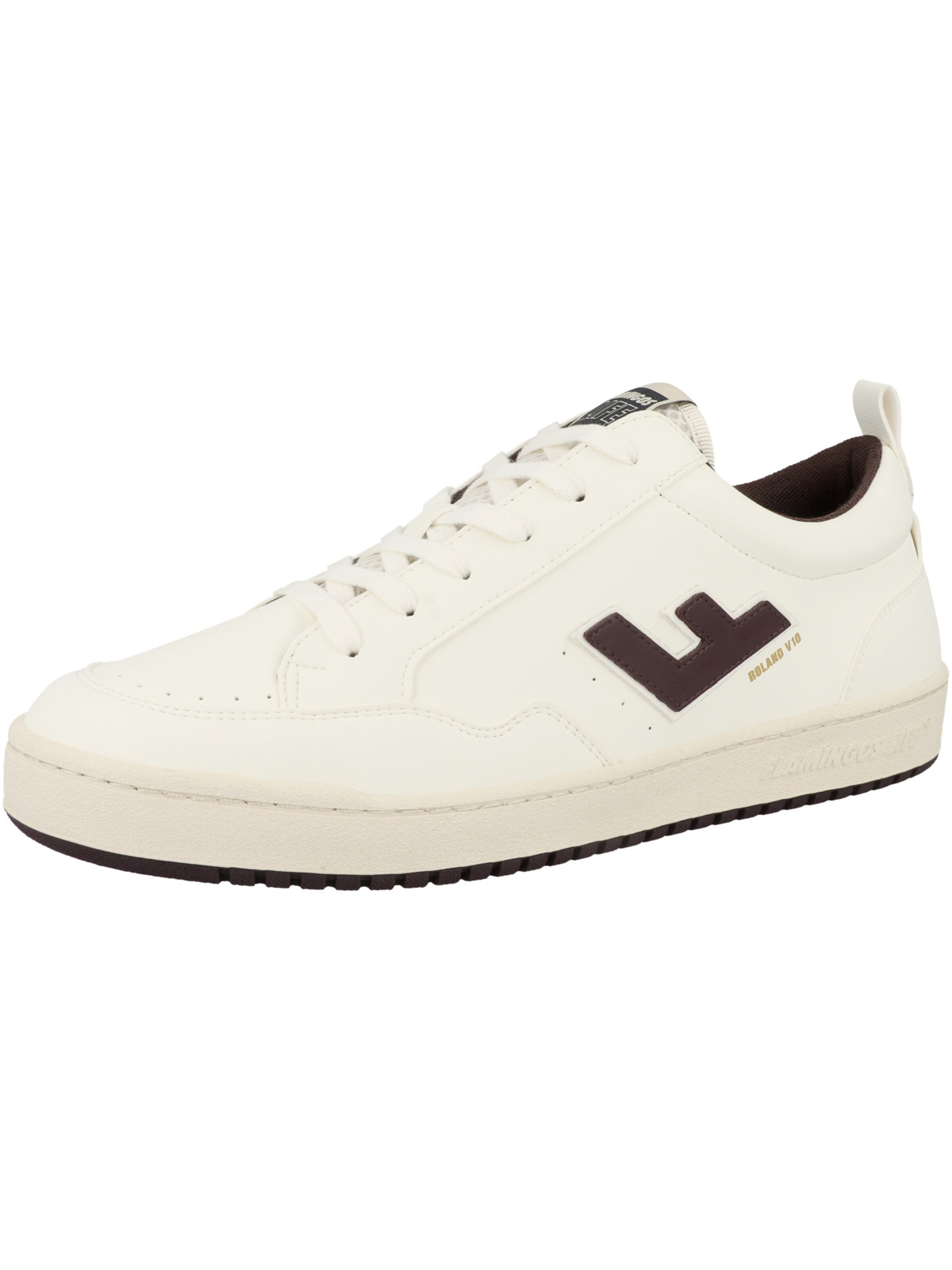 Flamingos Life Sneakers 'Roland V.10' in White: front