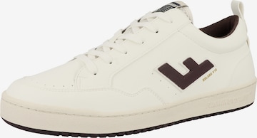 Baskets basses 'Roland V.10' Flamingos Life en blanc : devant