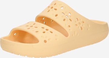 Crocs Pantolette 'Classic' in Gelb: Vorderseite