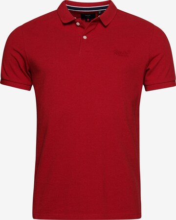 T-Shirt Superdry en rouge : devant