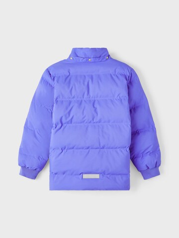 NAME IT Prehodna jakna 'Mellow' | vijolična barva