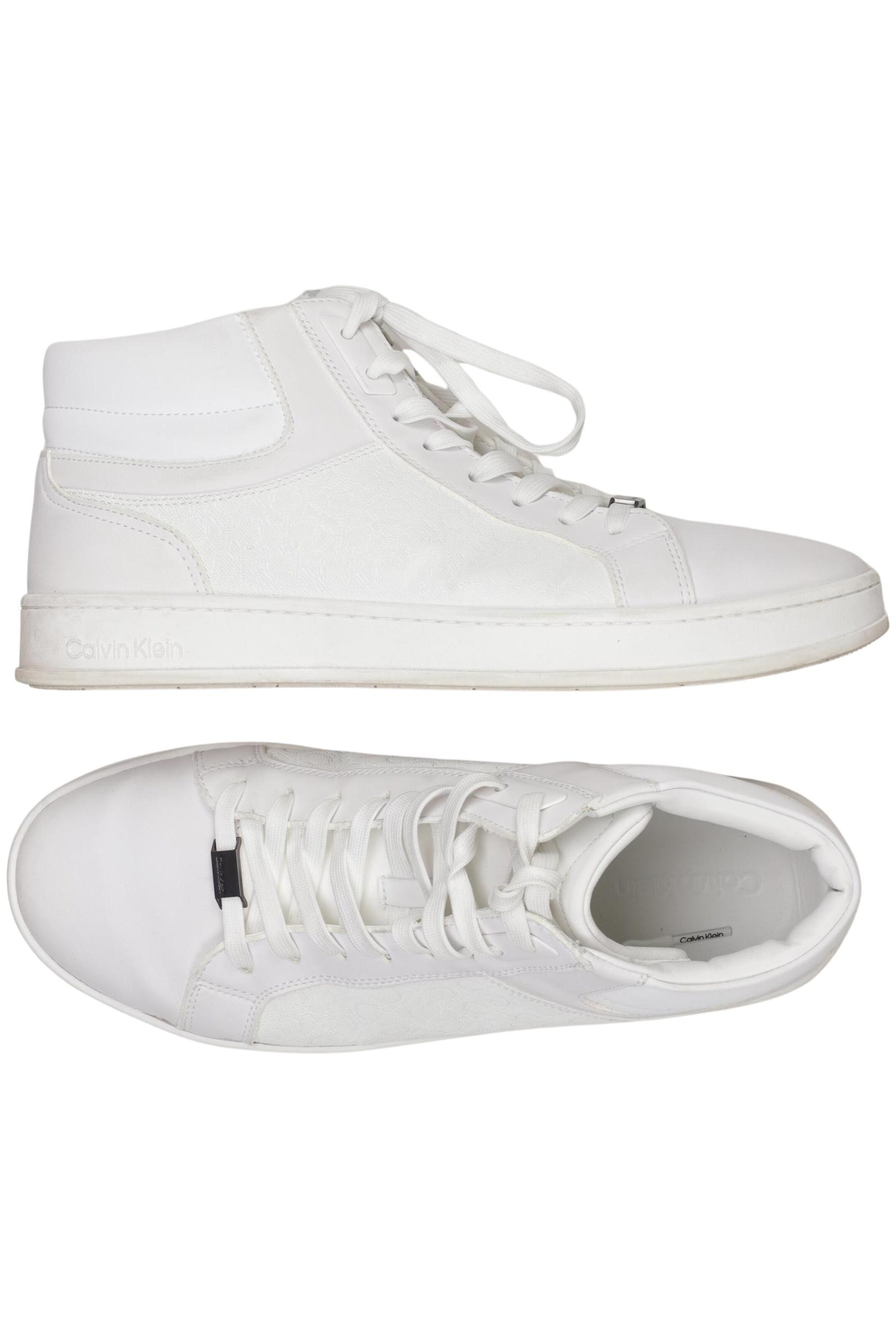 Calvin Klein Sneaker 43 in Weiß: Vorderseite