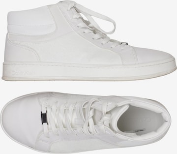 Calvin Klein Sneaker 43 in Weiß: Vorderseite