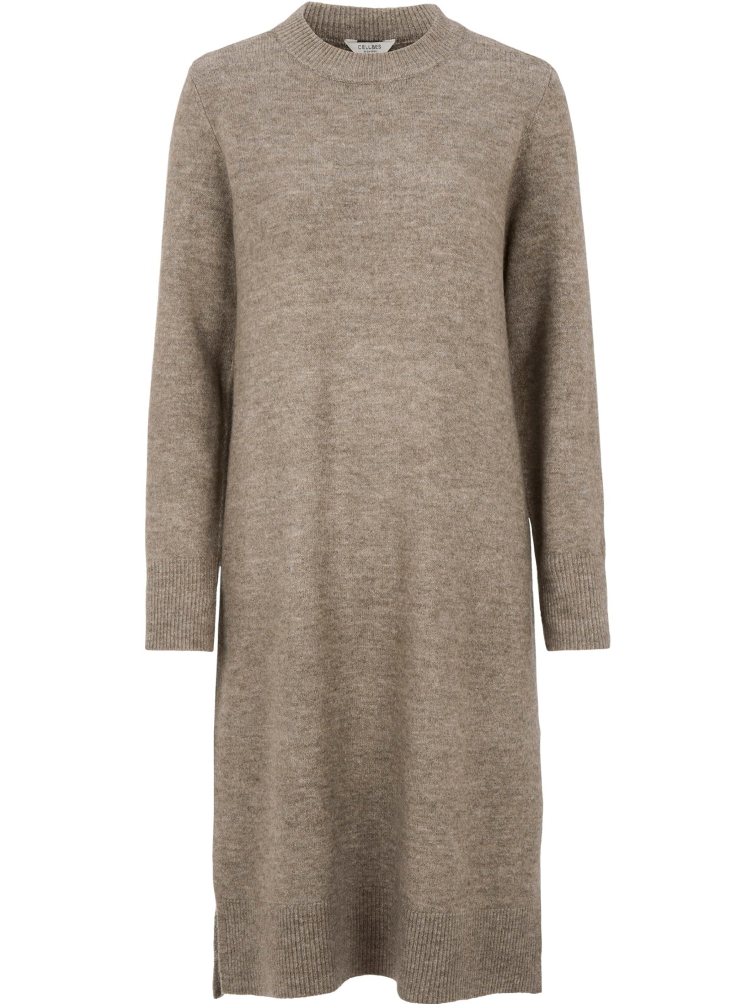 Cellbes of Sweden Gebreide jurk in Grijs