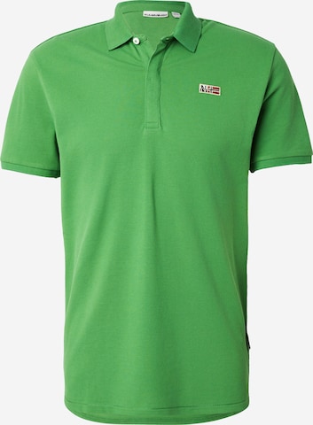NAPAPIJRI - Camiseta 'Evan' en verde: frente