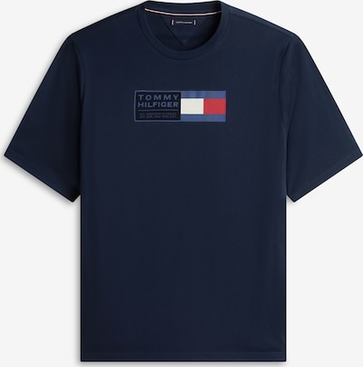 XXL dydžio Marškinėliai 'BRAND LOVE' iš Tommy Hilfiger Big & Tall, spalva – tamsiai mėlyna / šviesiai mėlyna / šviesiai raudona / balta, Prekių apžvalga