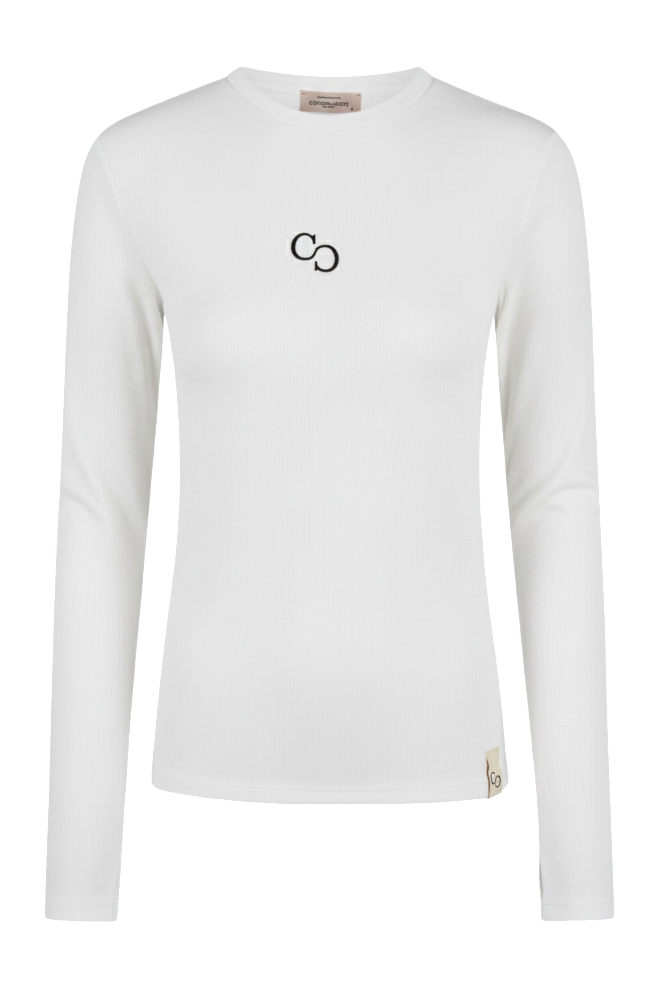 Cotton Candy Shirt in White: front