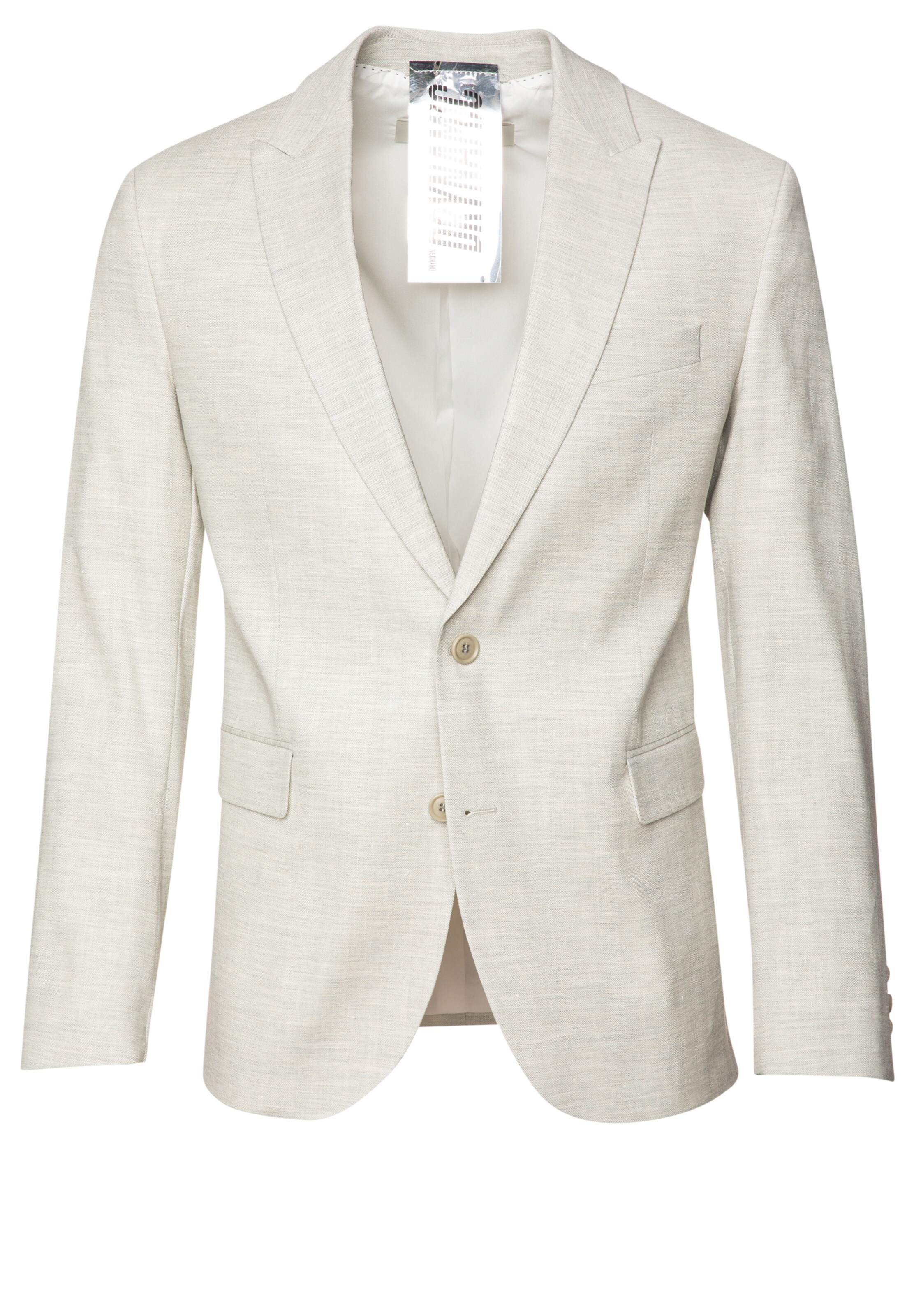 DRYKORN Regular Fit Business-Sakko 'Lonest' in Beige: Vorderseite