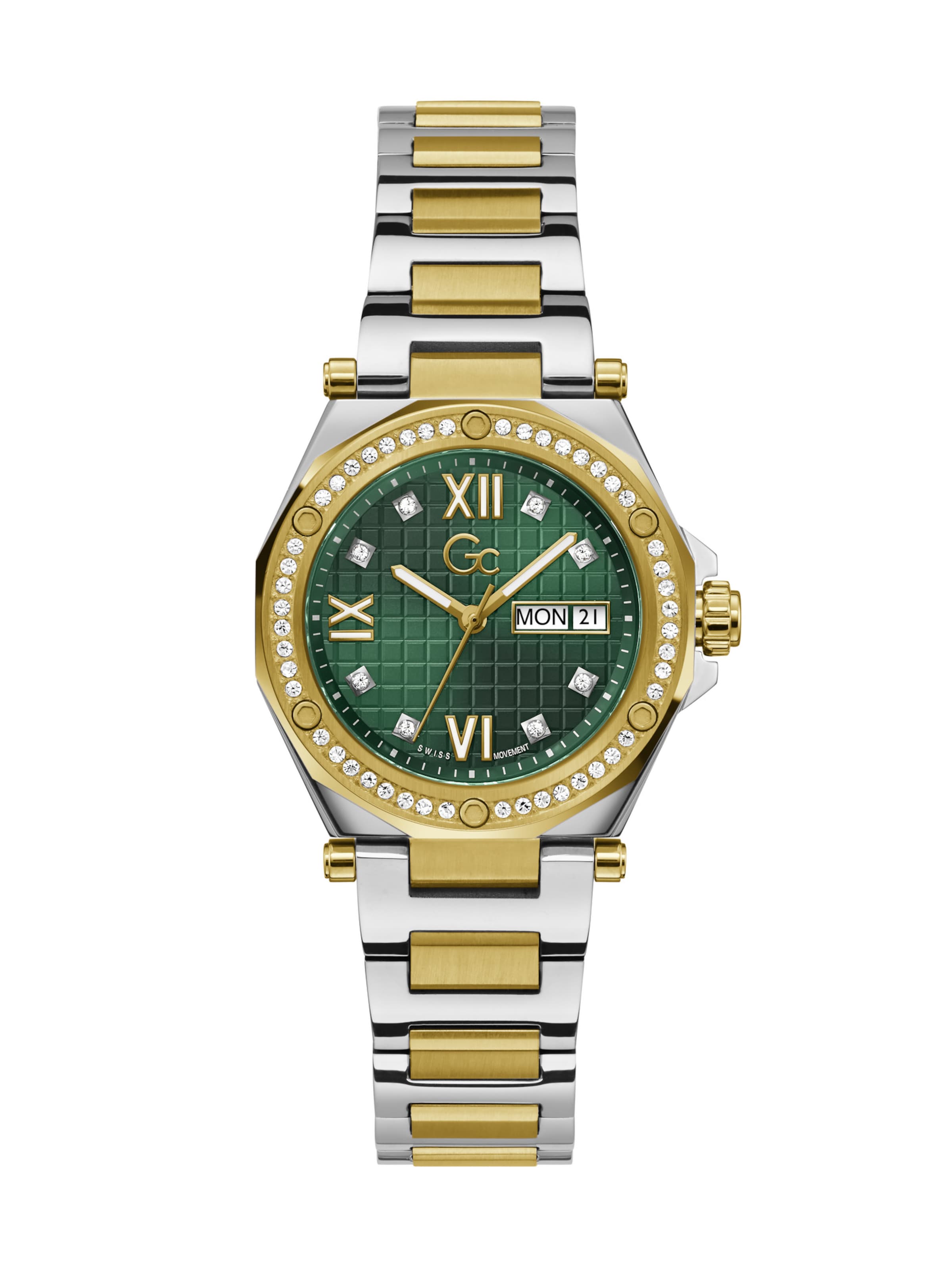 Gc Uhr 'Legacy Lady' in Gold: Vorderseite