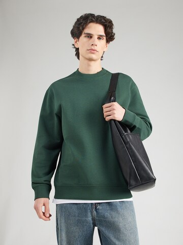 Calvin Klein Jeans Mikina - Zelená: predná strana