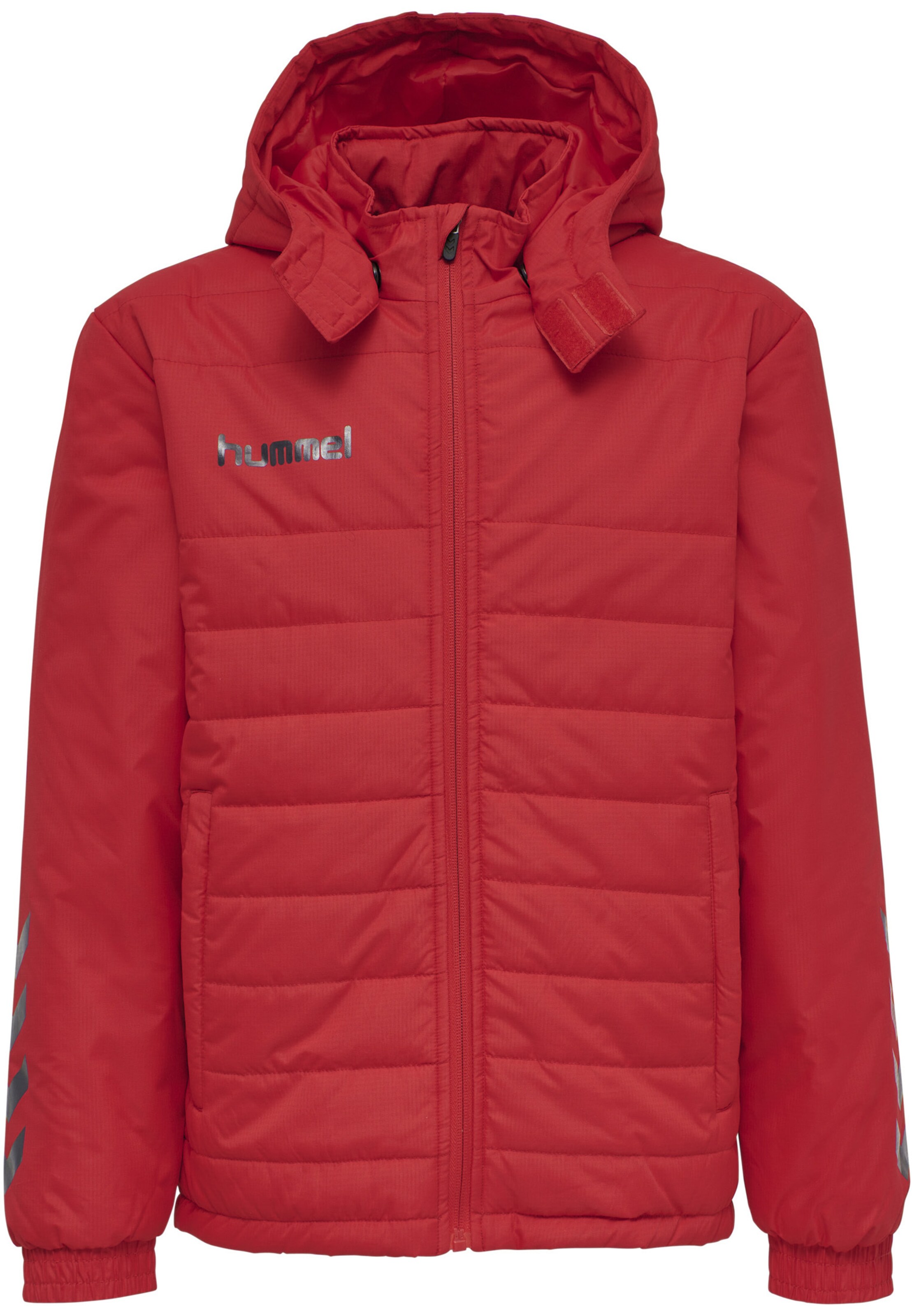 Hummel - Chaqueta de entretiempo 'Bench' en rojo: frente