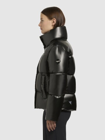 khujo - Casaco de inverno 'RINJA SHINY' em cinzento