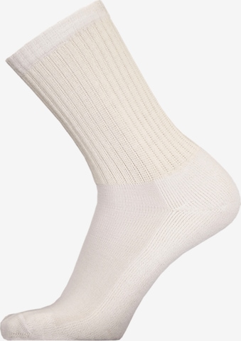 Uphill Sport Socken in Weiß: Vorderseite