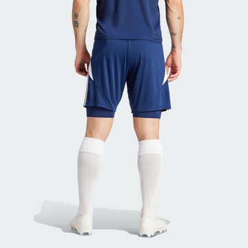 ADIDAS PERFORMANCE Regularen Športne hlače 'Tiro 24' | modra barva