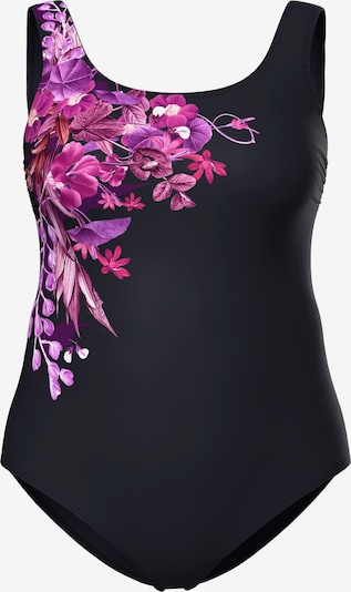 Ulla Popken Swimsuit in M-L in Black, Item view