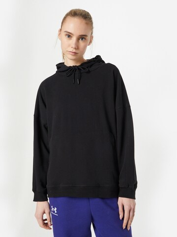 Cotton On Athletic Sweatshirt in Black: front