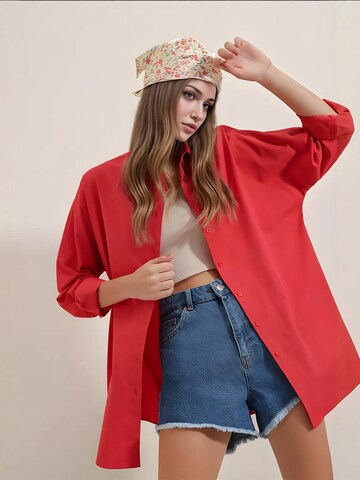 Camicia da donna di Bigdart in rosso