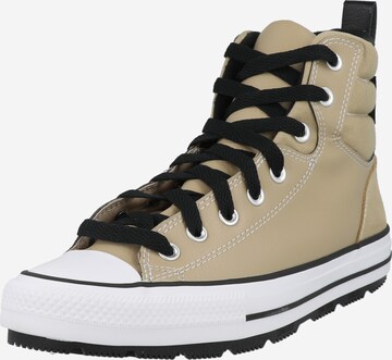 CONVERSE Hög sneaker 'Chuck Taylor All Star Berkshire' i beige: framsida