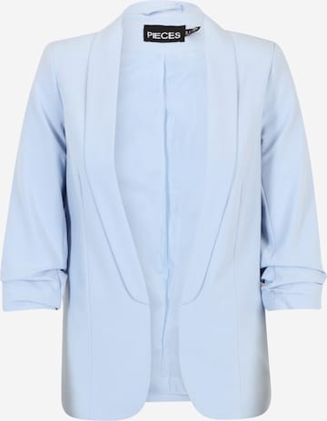 Pieces Petite Blazers 'PCBOSELLA' in Blauw: voorkant