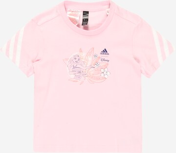 ADIDAS SPORTSWEAR Performance Shirt 'Disney Moana' in Pink: front