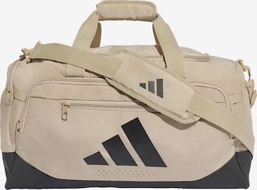 Sac de sport 'Training Defender' ADIDAS PERFORMANCE en beige : devant