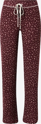 PJ Salvage Spodnie od piżamy w kolorze czerwony: przód