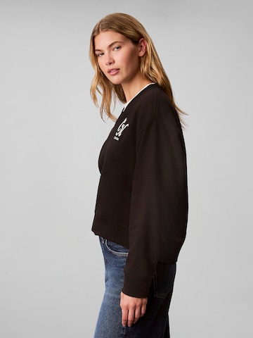 Sweat-shirt Calvin Klein Jeans en noir