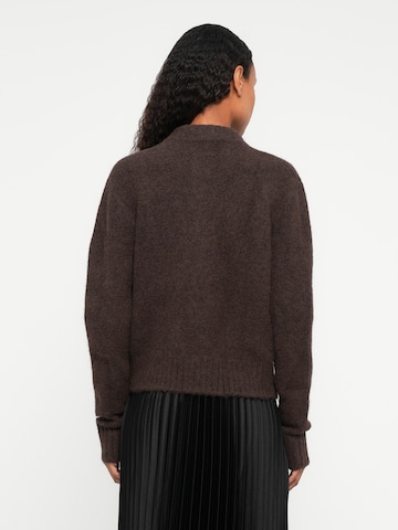 Samsøe Samsøe Knit Cardigan 'Jeanine' in Brown
