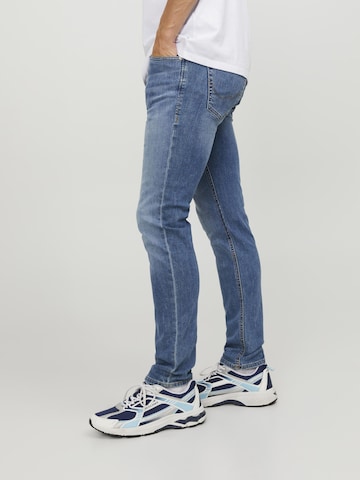 Coupe slim Jean 'Glenn' JACK & JONES en bleu