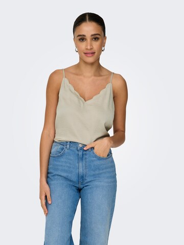 ONLY Top 'ONLDEBBIE' in Grey: front