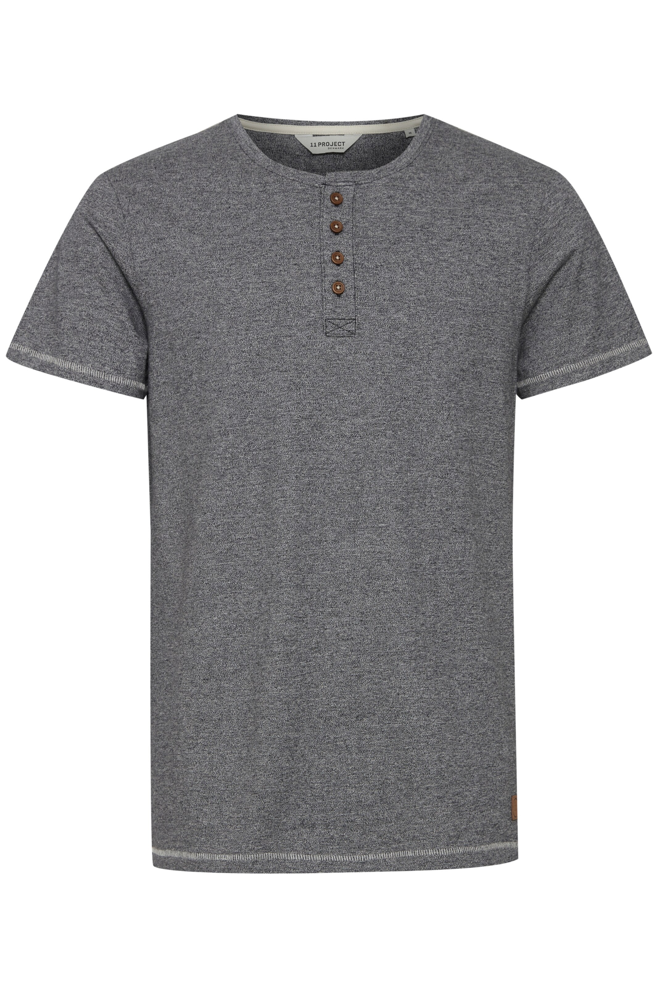 11 Project - Camisa 'Sietse' em cinzento: frente