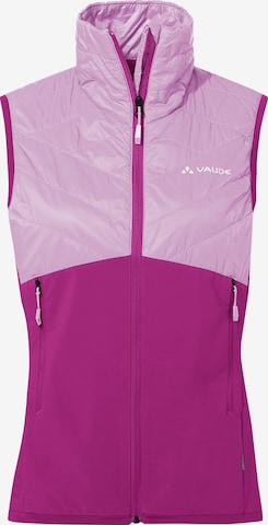 VAUDE Sportbodywarmer 'Brenva II' in Roze: voorkant