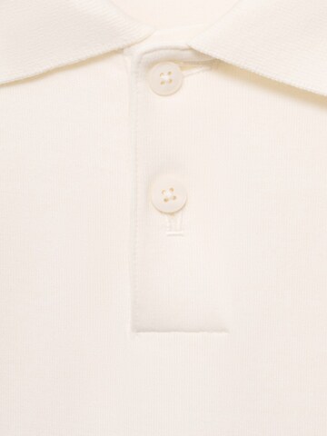 MANGO MAN Sweatshirt 'BOLA' i hvid