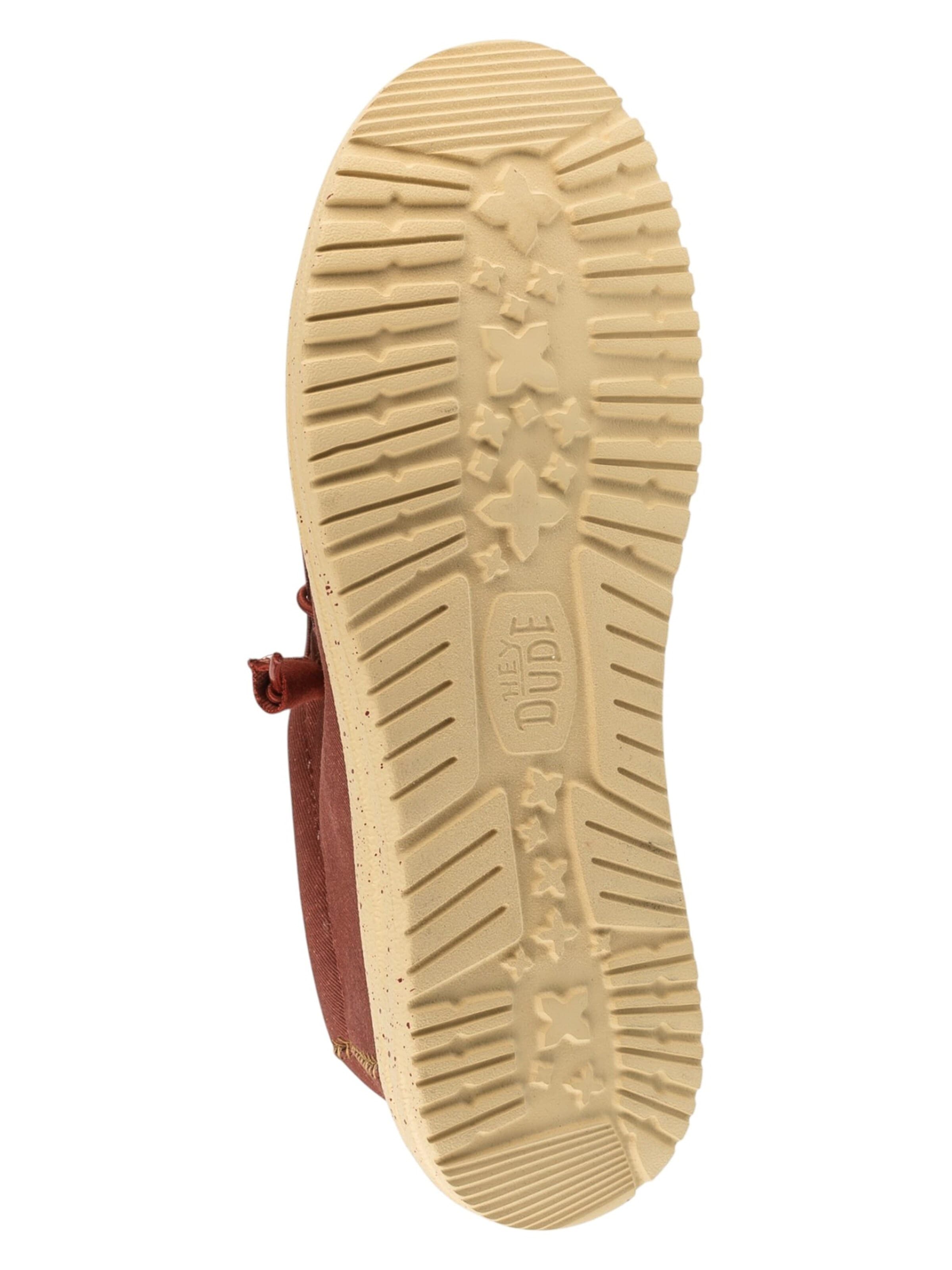 Mocassin 'Hey Dude Wally Stretch Canvas' HEY DUDE en rouge