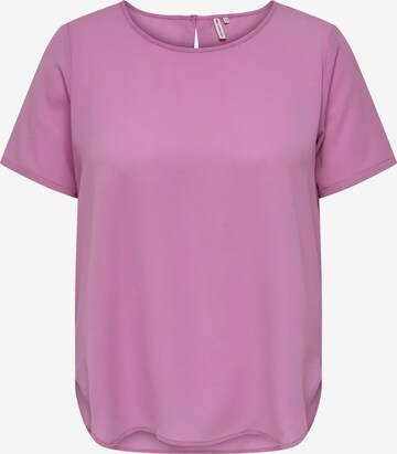 ONLY Carmakoma Bluse 'Mille' i rosa: forside