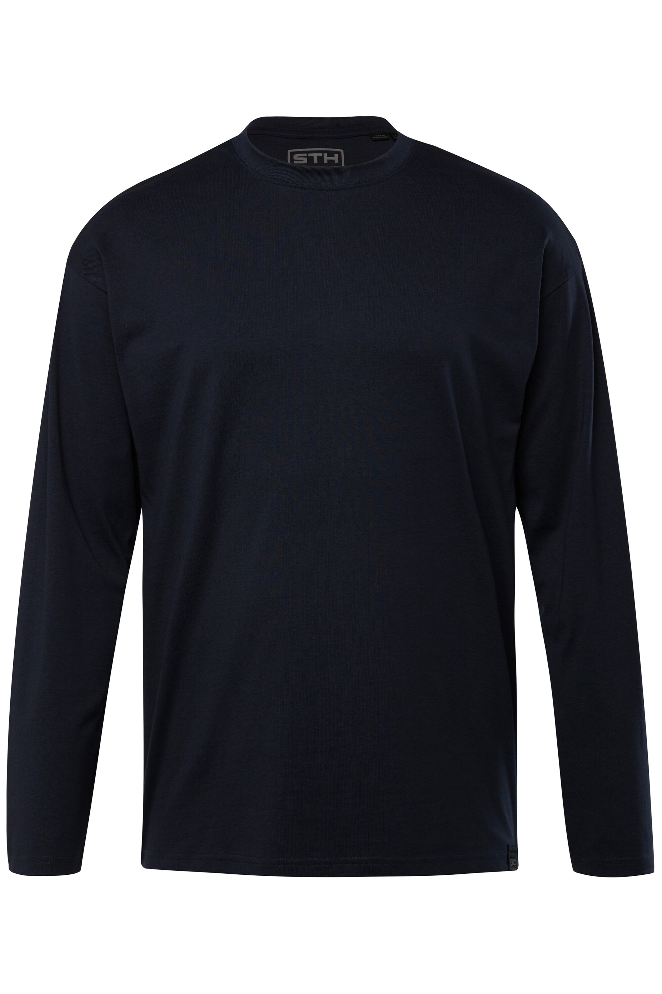STHUGE Shirt in Blauw: voorkant