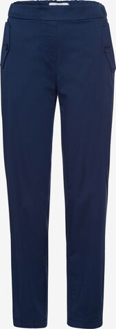 BRAX Loosefit Chino 'Mareen' in Blauw: voorkant