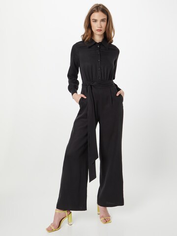 Tuta jumpsuit 'Kylie' di ABOUT YOU x Iconic by Tatiana Kucharova in nero: frontale