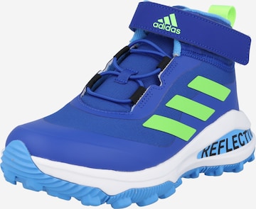 ADIDAS SPORTSWEAR Boots 'Fortarun All Terrain Cloudfoam Elastic Lace And Top Strap' in Blue: front