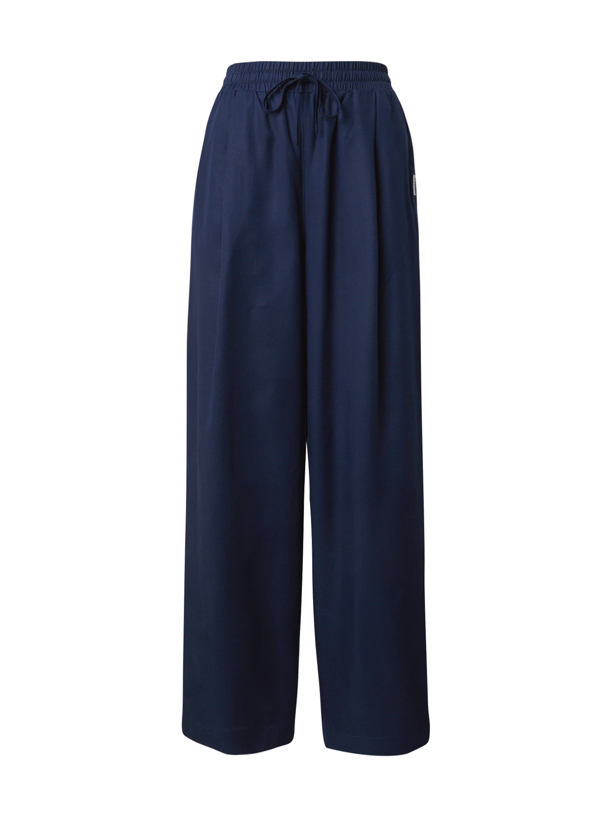 Iriedaily Wide leg Παντελόνι 'Tenca' σε μπλε: μπροστά