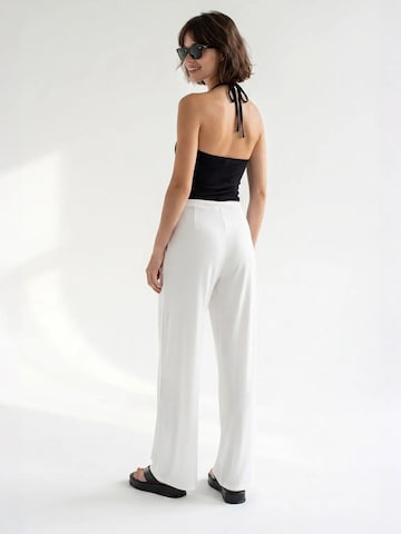 MixRay Wide leg Broek 'Hose' in Wit