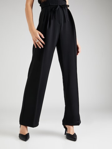 Guido Maria Kretschmer Women Loose fit Trousers 'Karima' in Black: front