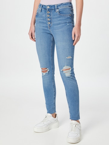 GAP Skinny Farkut värissä sininen: edessä