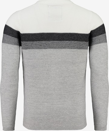 Regular fit Pullover 'Hansi' di Key Largo in grigio