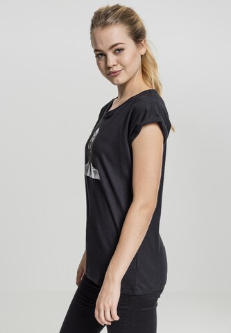 Merchcode Shirt 'Selena Gomez' in Zwart